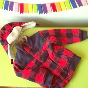 OshKosh toddler boy jacket and hat